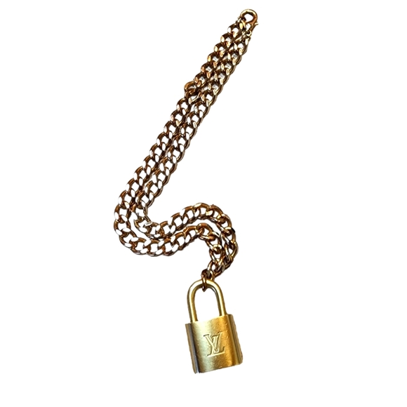 Louis Vuitton Lock Necklace 